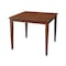 International Concepts Square 36x36 Dining Table with 2 Chairs, Espresso, 36 in W, 36 in L, 30 in H, Wood, Espresso K581-3636-C10-2 - alternate 4